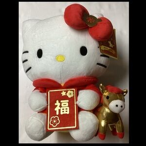 Hello Kitty with Lucky Horse Plush/ KIDROBOT